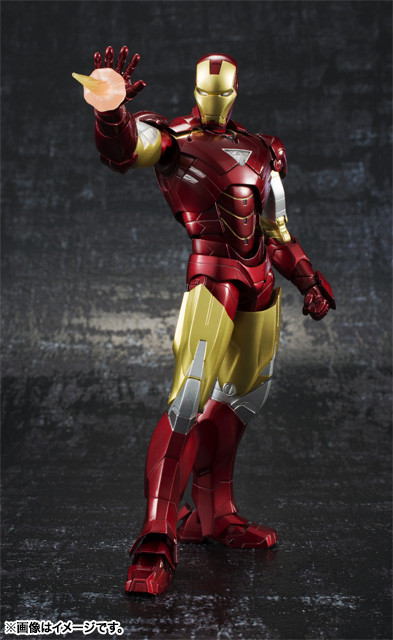 Iron Man Mark VI, Iron Man 2, Bandai, Action/Dolls, 4543112755452